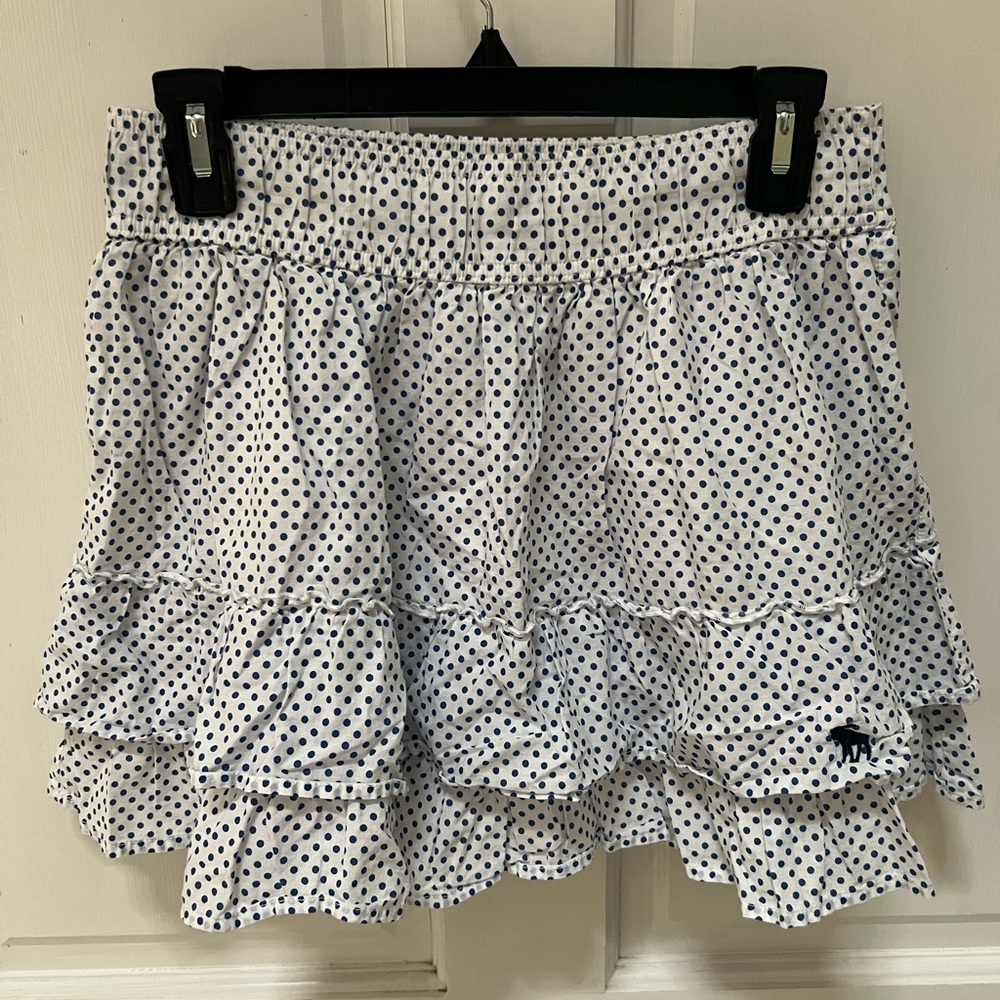 VTG Abercrombie & Fitch Polka Dot Mini Skirt